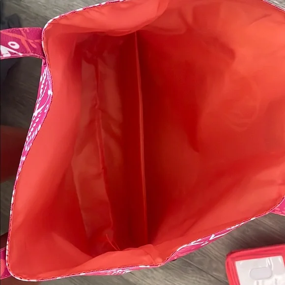 Lilly Pulitzer Pink Tote and Vera Bradley Crossbody Bag Set BOTH NEW NWT - Picture 6 of 7